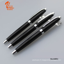 High-End Hot Sale Stylo chinois Black Business Roller Pen